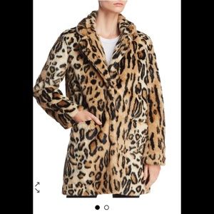 Aparis Faux Leopard Coat!!